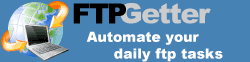 O FTPGetter é um gerenciador e agendador automático de ftp